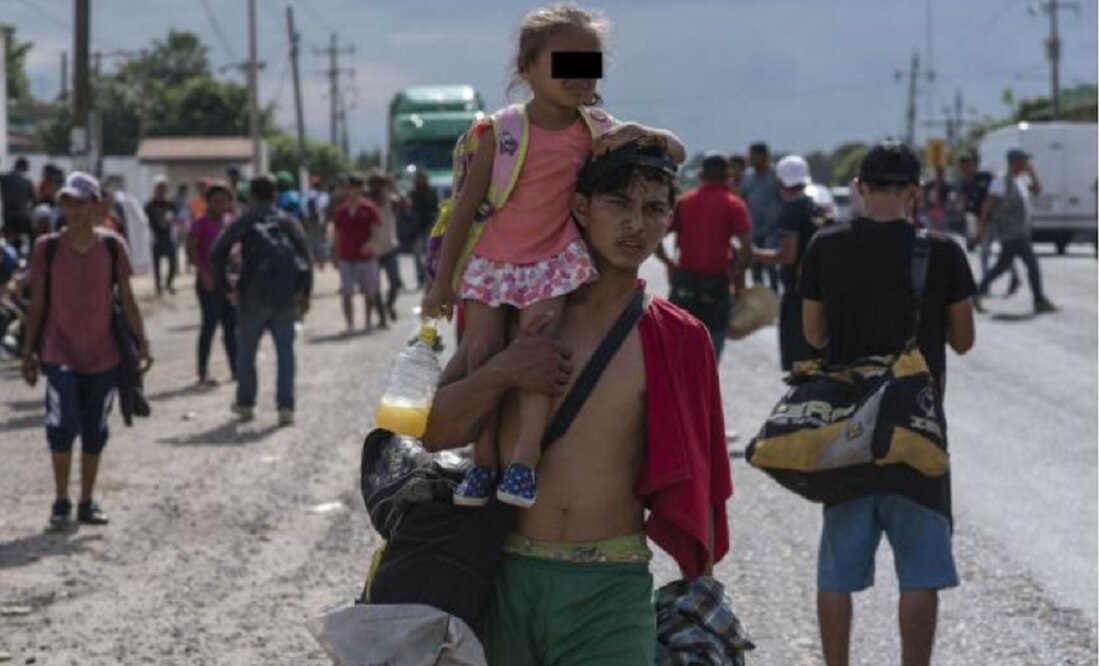 Caravana migrante avanza hacia la Ciudad de M xico Quer taro